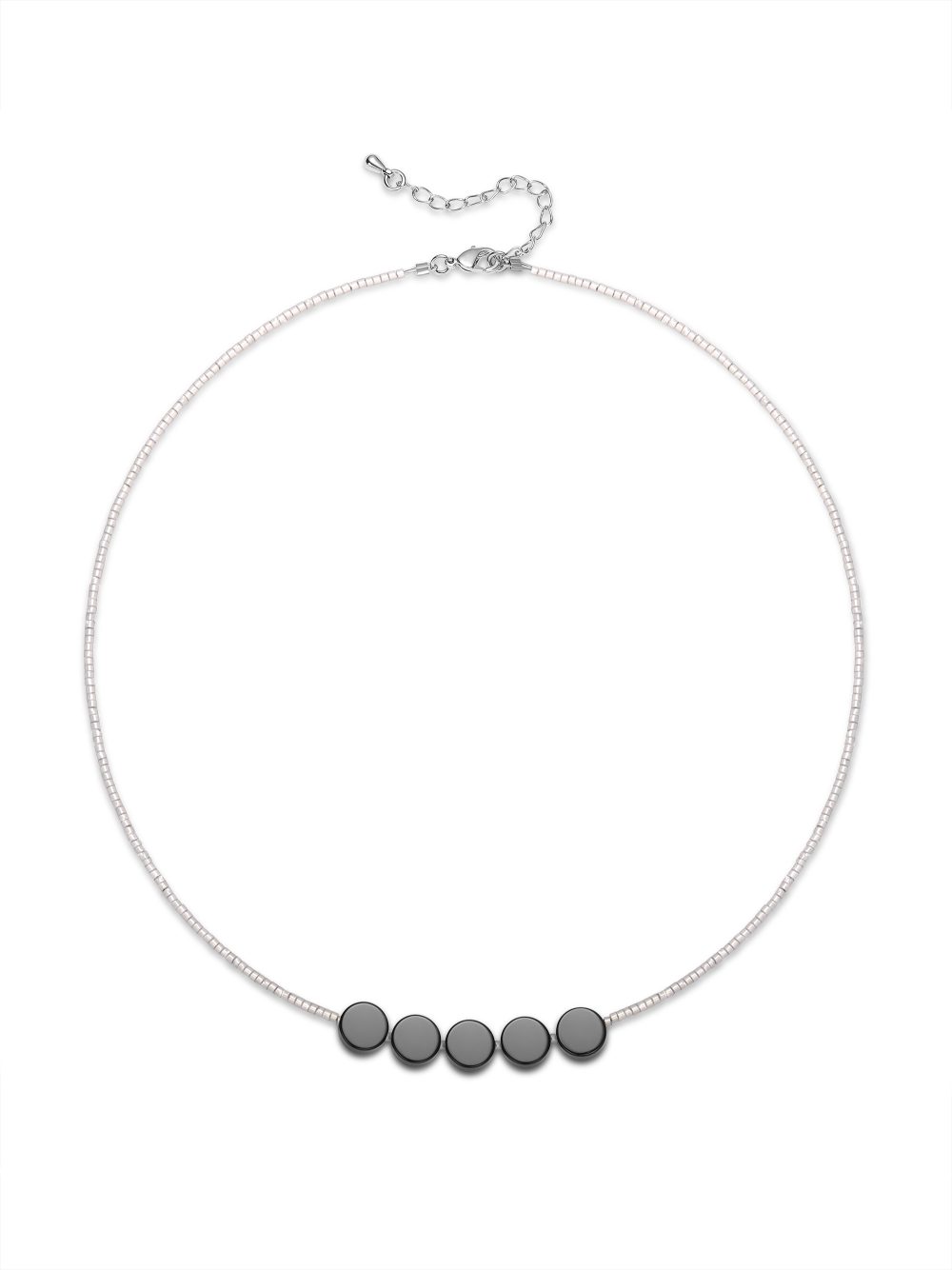 Stardust Prelude Necklace（Matte Black Onyx）