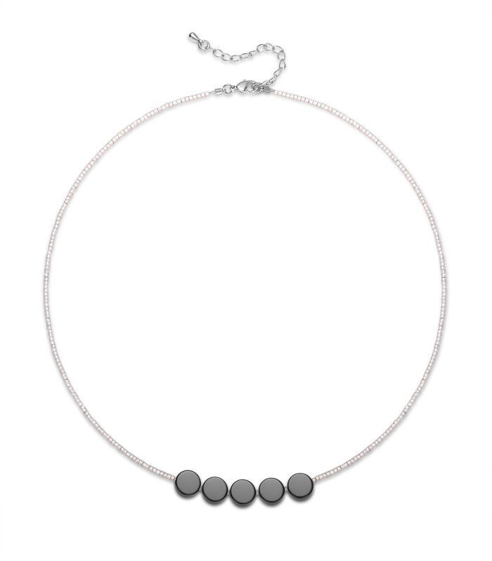 Stardust Prelude Necklace（Matte Black Onyx）