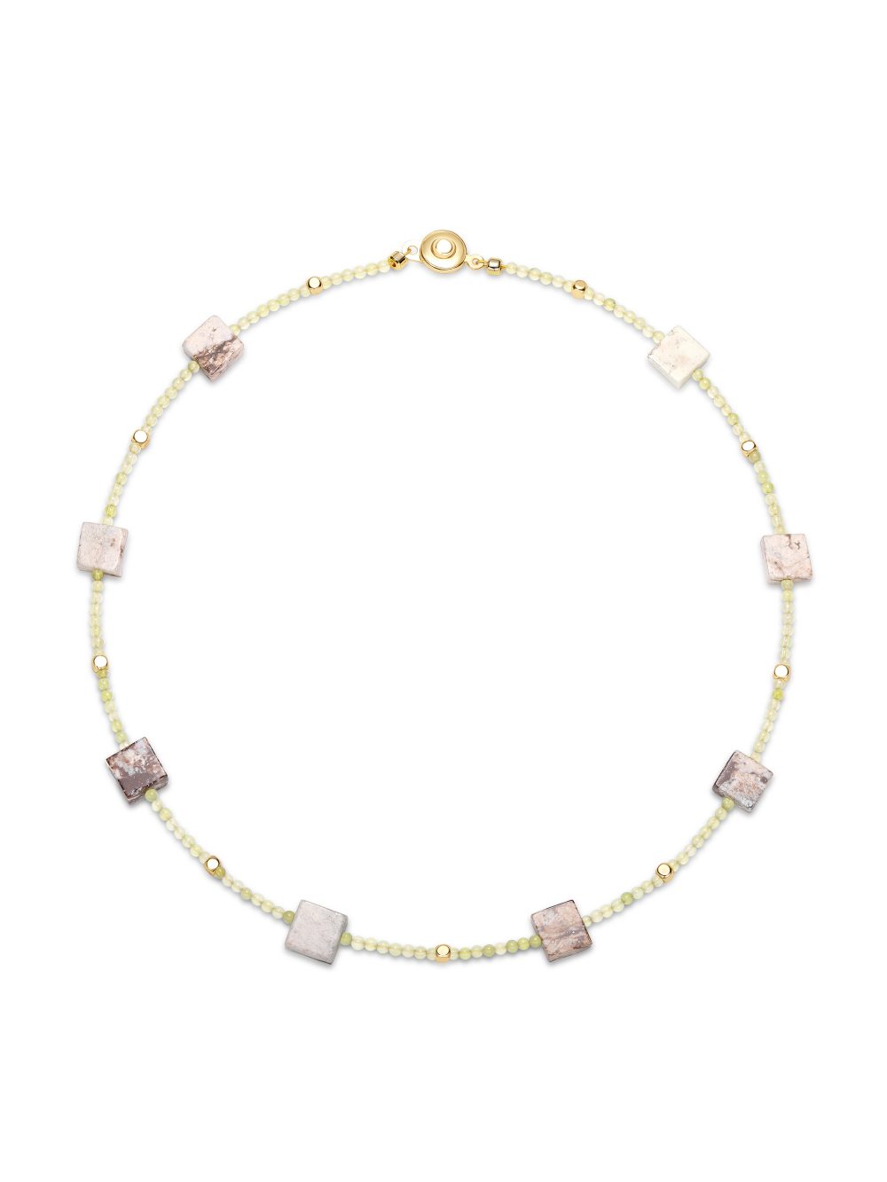 Sugar Cube Forest Necklace
